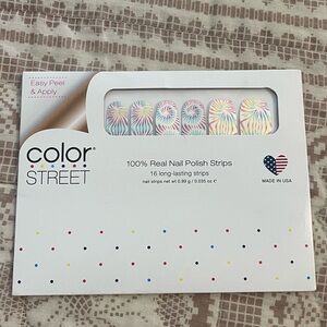 NWT Made in USA Color Street Tie Dye Nail Art